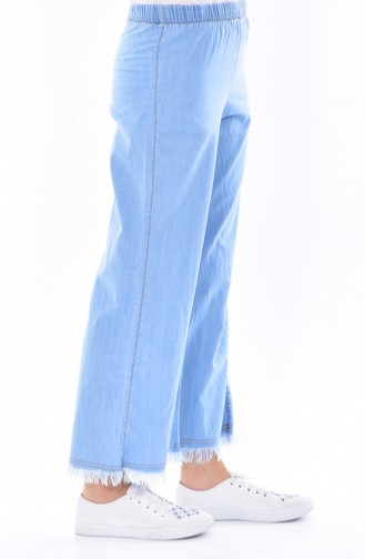 Tasseled Trousers 5172-01 Light Blue 5172-01