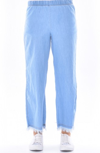 Tasseled Trousers 5172-01 Light Blue 5172-01