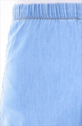 Tasseled Trousers 5172-01 Light Blue 5172-01