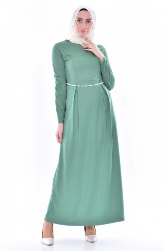فستان أخضر 3840-02