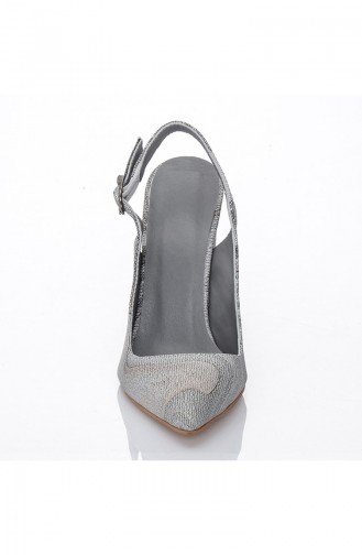 Gray High Heels 7002-Marble