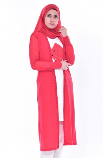 Ensemble Deux Pieces Gilet Tunique 1817079-300 Corail 1817079-300