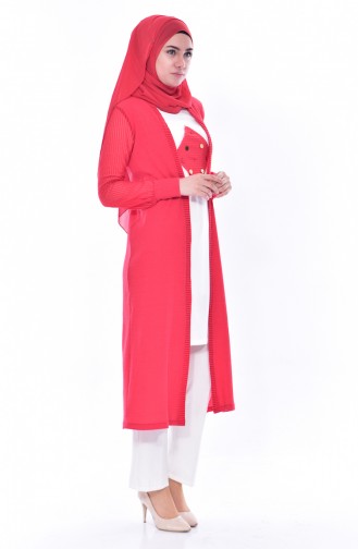 Ensemble Deux Pieces Gilet Tunique 1817079-300 Corail 1817079-300