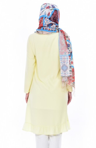 ELIFSU Ruffled Tunic 1234-01 Yellow 1234-01