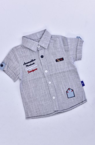 Kids Shirts 1805-01 Navy Blue 1805-01