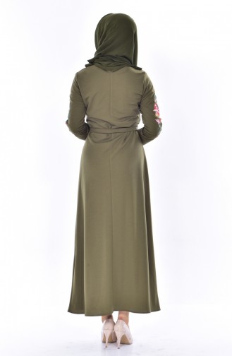 Robe Hijab Khaki 9238-07
