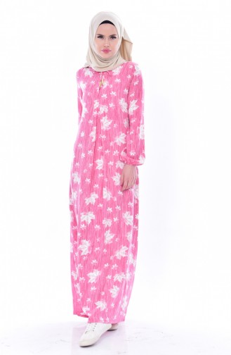 Pink Hijab Dress 1903-03