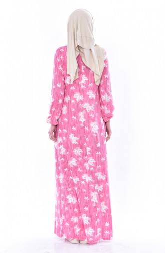 Pink Hijab Dress 1903-03