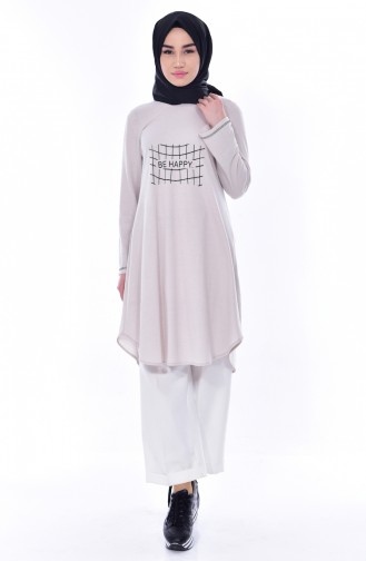 Beige Tunics 3012C-03