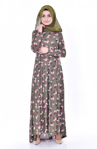 Robe a Traine 6050-03 Khaki 6050-03