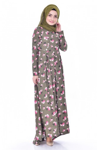 Robe a Traine 6050-03 Khaki 6050-03