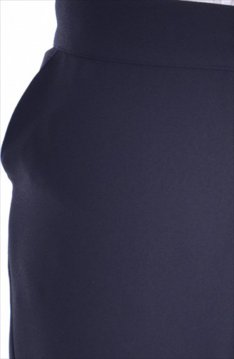 Düz Paça Pantolon 0166-07 Siyah