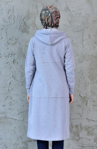 Spor Cape mit Kapuzen 1517-12 Grau 1517-12