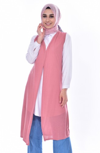 Long Vest 7525-01 rose dry 7525-01