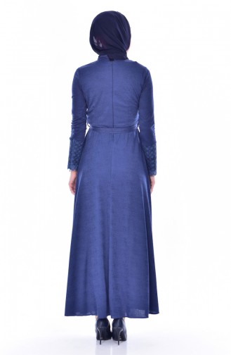 فستان نيلي 1180-05