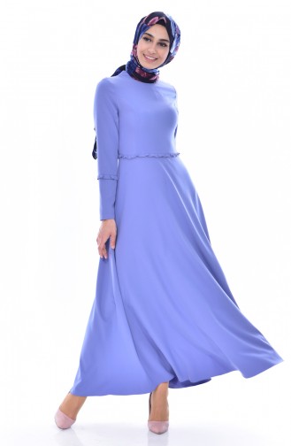 Hijab Kleid 1086-02 Blau 1086-02