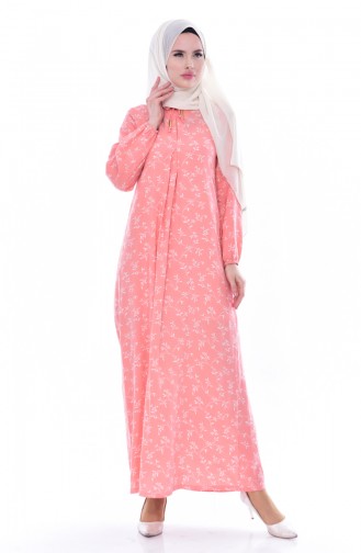 Hijab Kleid 1734-04 Puder 1734-04