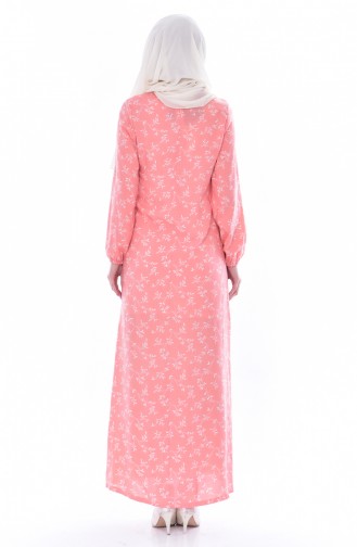 Hijab Kleid 1734-04 Puder 1734-04