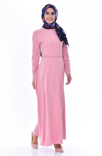 Hijab Kleid 1086-03 Puder 1086-03