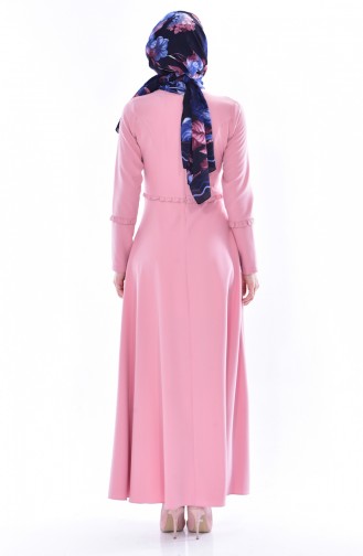 Hijab Kleid 1086-03 Puder 1086-03