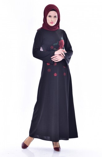 Dilber  Authentic Stone Dress 6049-02 Black 6049-02