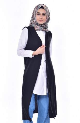 Black Gilet 7525-03