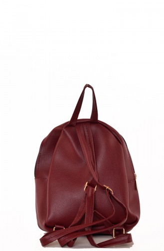 Claret Red Backpack 1040BRD-01