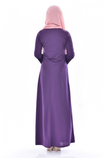Dilber  Stone Dress 6058-07 Purple 6058-07