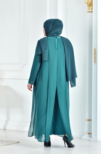 Emerald İslamitische Avondjurk 6141-03