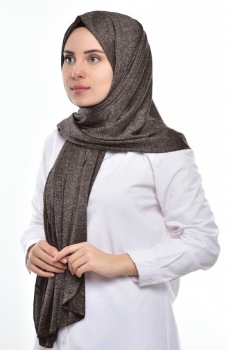 Sefamerve Sedef Combed Shawl-113A Brown 113A