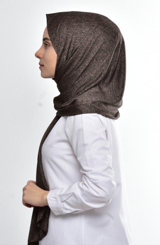 Sefamerve Sedef Combed Shawl-113A Brown 113A