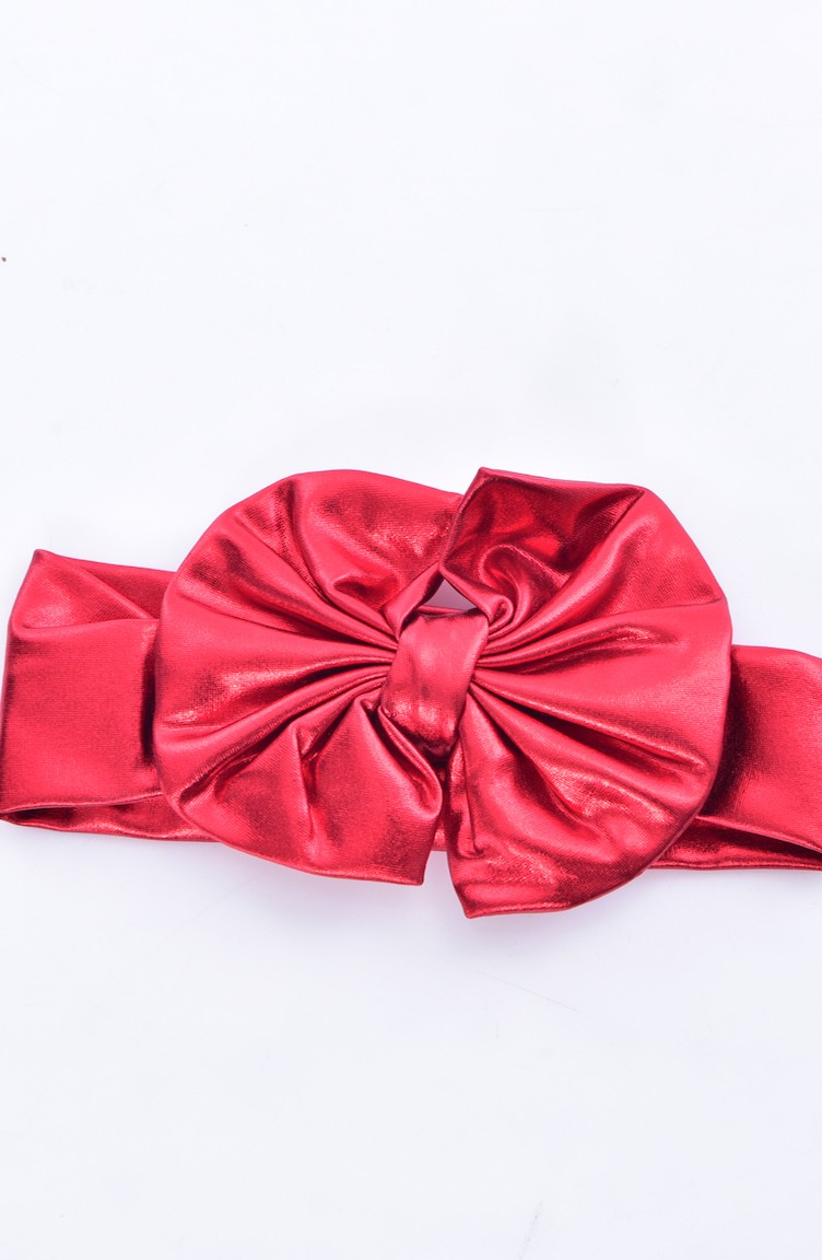 Parlak Sac Bandana 0091 01 Kirmizi Sefamerve