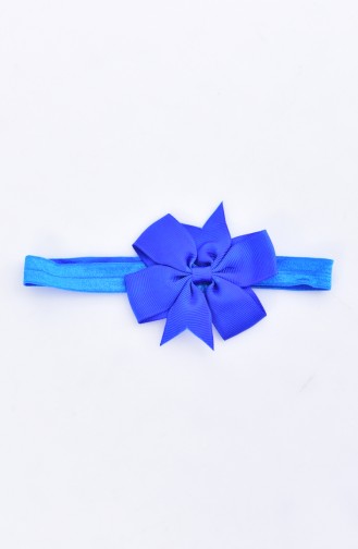 Haar Bandana mit Schleifer 0100-11 Blau 0100-11