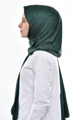 Sefamerve Sedef Combed Shawl SEDEFSF-114A Emerald Green 114A