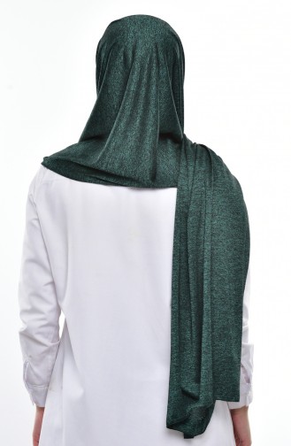 Sefamerve Sedef Combed Shawl SEDEFSF-114A Emerald Green 114A