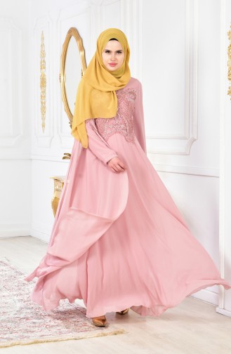 Habillé Hijab Poudre 52697-04