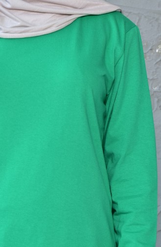 Basic Tişört 18059-10 Yeşil