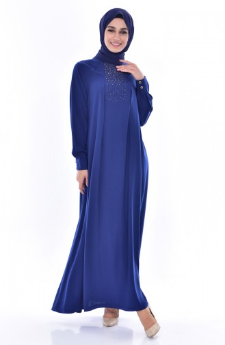 فستان أزرق كحلي 1900-06