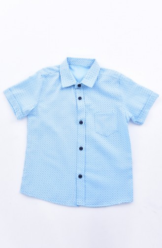 Kids Shirt 1815-02 Blue 1815-02