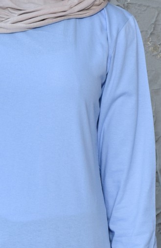 Basic Tişört 18059-14 Mavi
