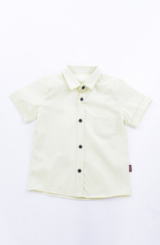 Kids Shirt 1815-01 Yellow 1815-01