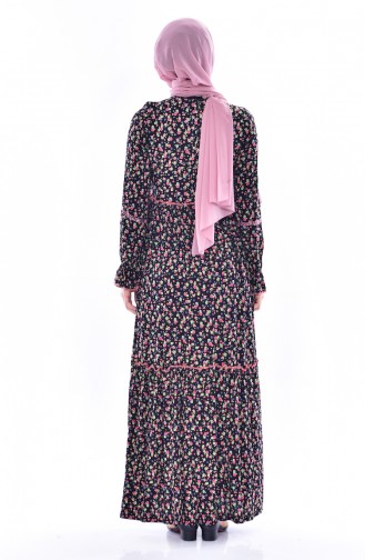 Black Hijab Dress 1869-01