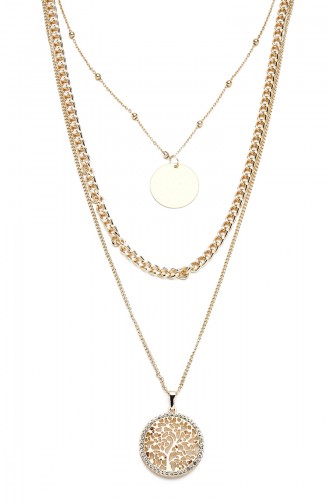 Gold Necklace 9352