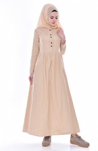 Kleid 7273-15 Beige 7273-15