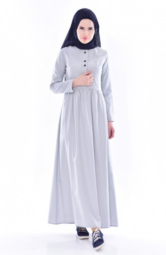 Robe Hijab Gris 7281-07