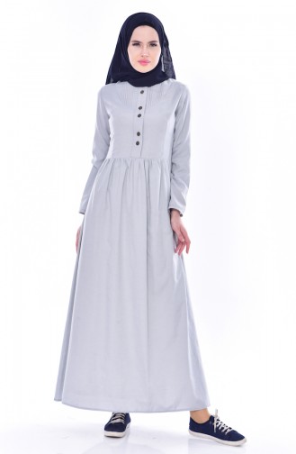 Robe Hijab Gris 7281-07