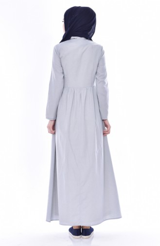 Robe Hijab Gris 7281-07