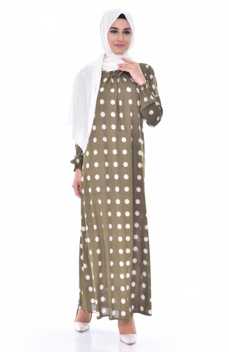 Robe Hijab Khaki 6060-05