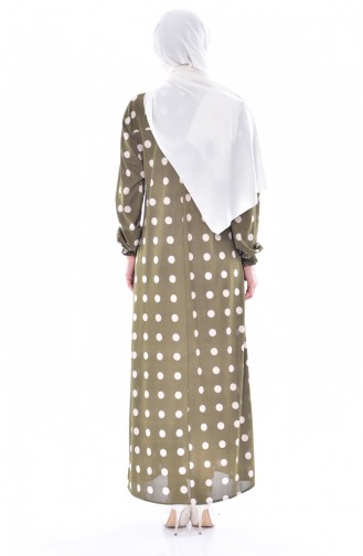 Robe Hijab Khaki 6060-05