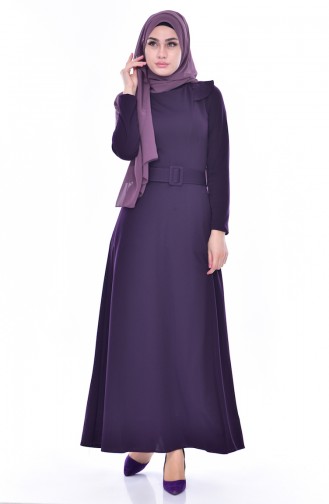 Purple İslamitische Jurk 3483-06